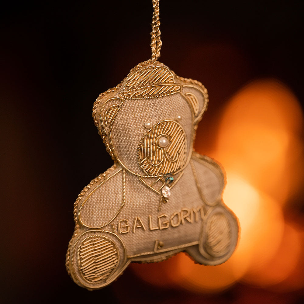 Galgorm Bear Linen Decoration