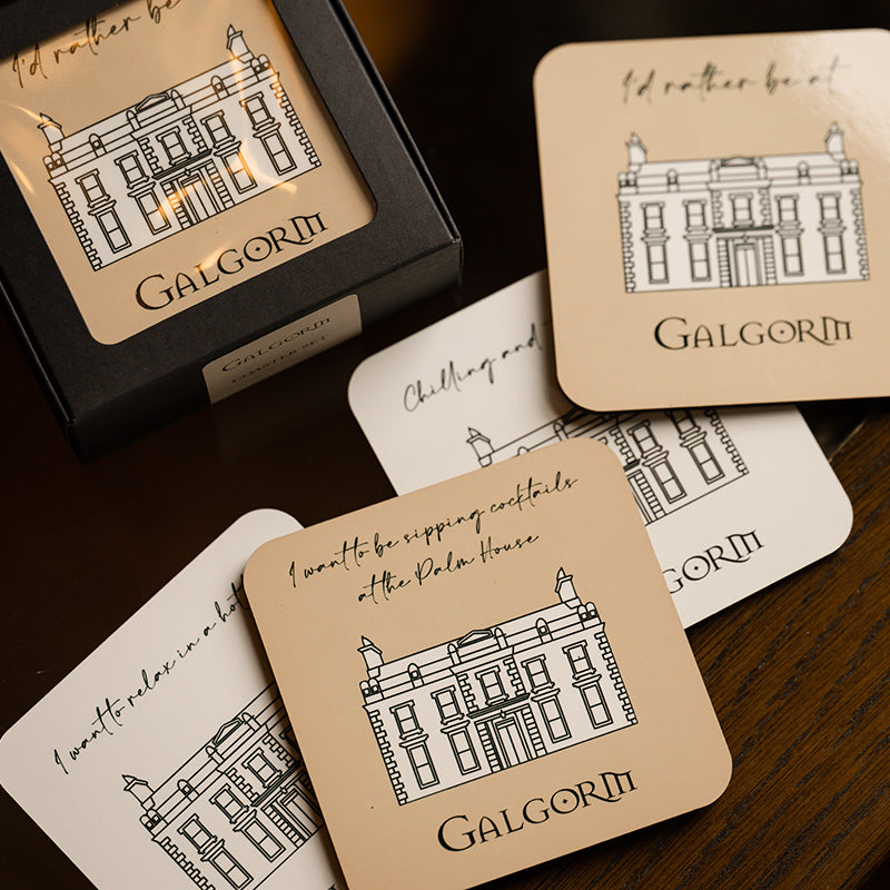 I'd Rather Be at Galgorm Coasters (Set of four)