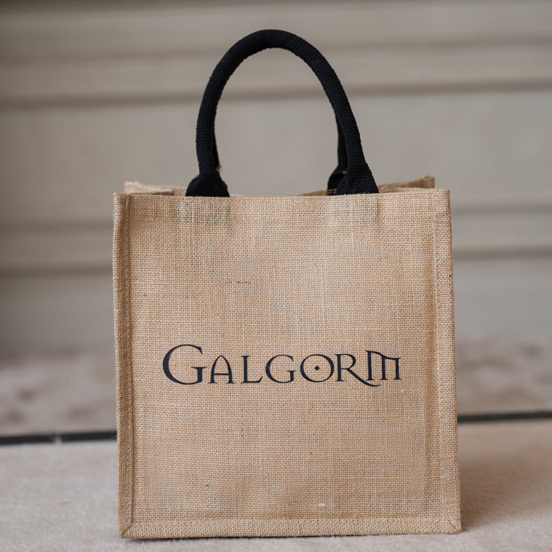 Classic Galgorm Jute Shopper Bag - Large